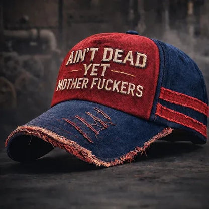 🎉Ain't Dead Yet Vintage Trucker Cap
