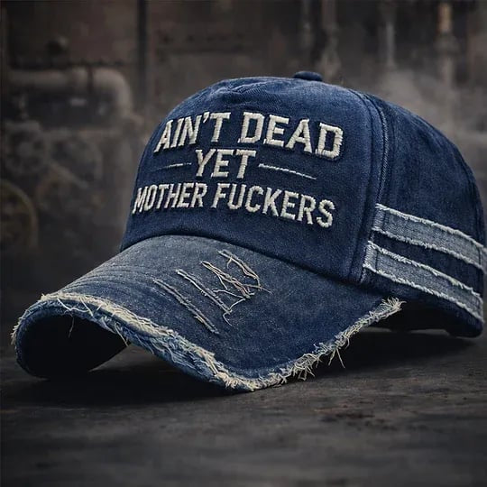 🎉Ain't Dead Yet Vintage Trucker Cap