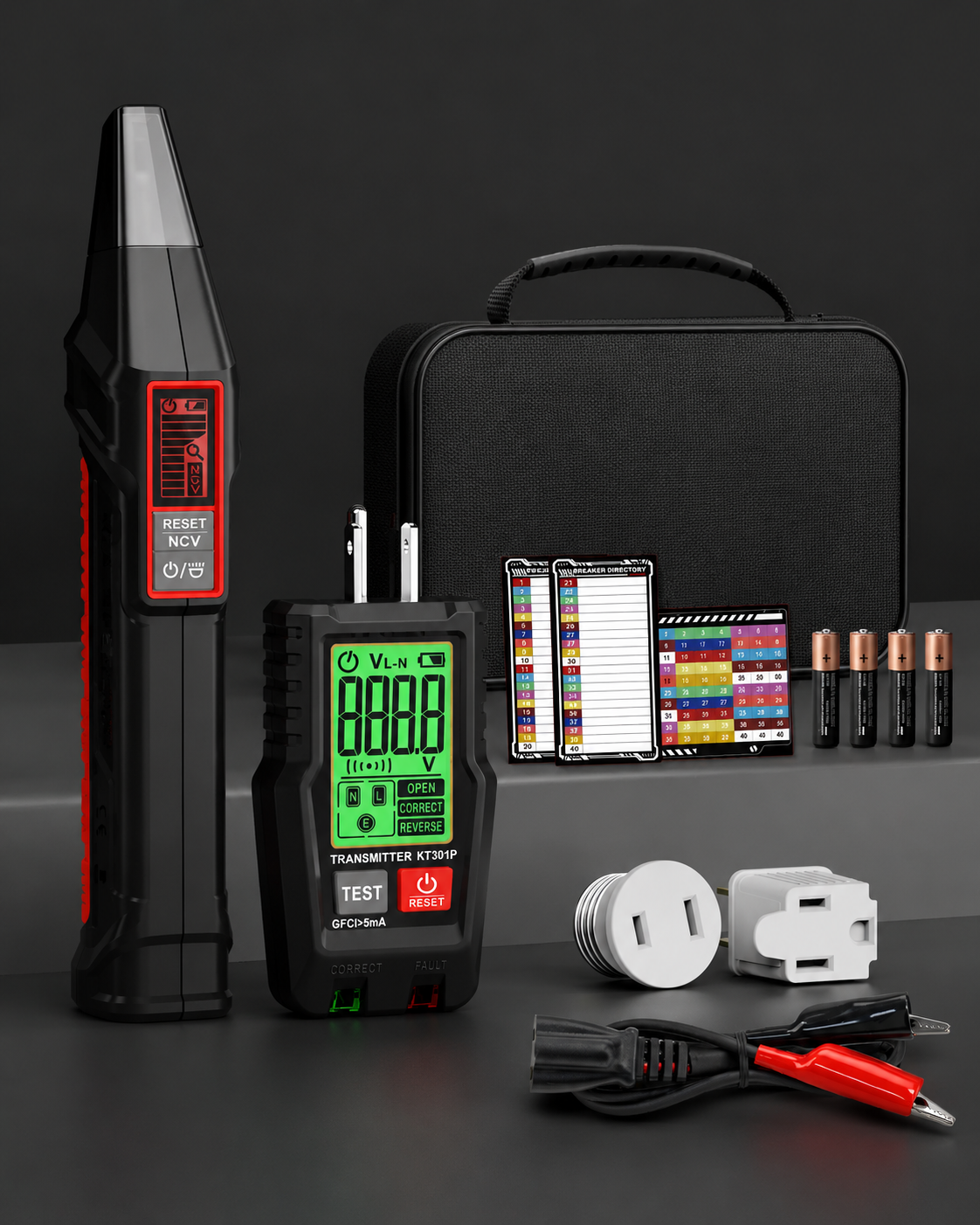 AC Circuit Breaker Finder Tool with Alert LCD Display