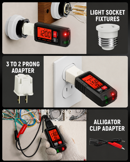 AC Circuit Breaker Finder Tool with Alert LCD Display